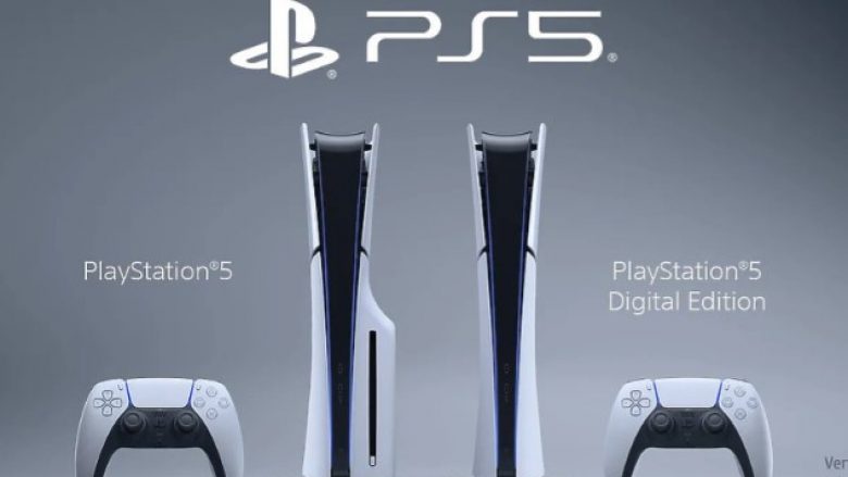 Sony prezantoi PlayStation 5 të ri me një disk të ndashëm