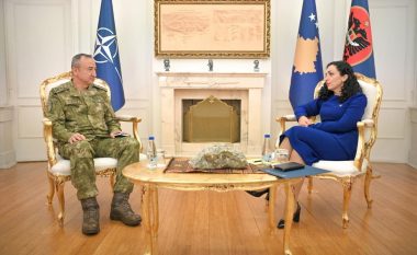 Osmani kërkon koordinim me komandantin e ri të KFOR-it, në përballje me kërcënimet e hapura nga Serbia