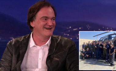 Quentin Tarantino viziton bazën e ushtrisë izraelite për të treguar mbështetjen e tij