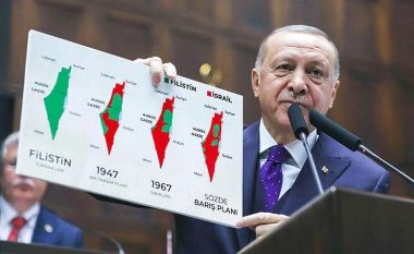 Erdogan tha se ka vetëm një zgjidhje për krizën në Palestinë