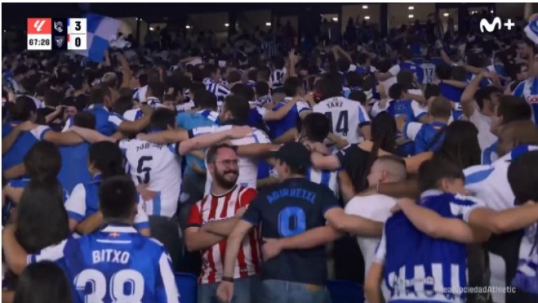 Tifozi i Athletic Bilbaos që u bë viral në internet – “Vetëm dua ta shijoj futbollin, nuk do të largohem i hidhëruar”