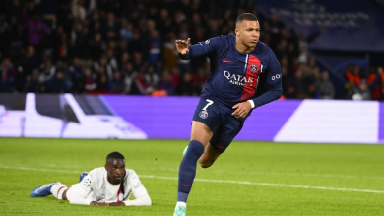 Mbappe dënon Milanin me një gol të bukur, PSG në epërsi