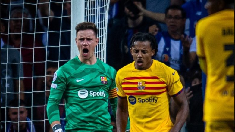 Barcelona fiton ndaj Portos fal pritjeve të jashtëzakonshme të Ter Stegen