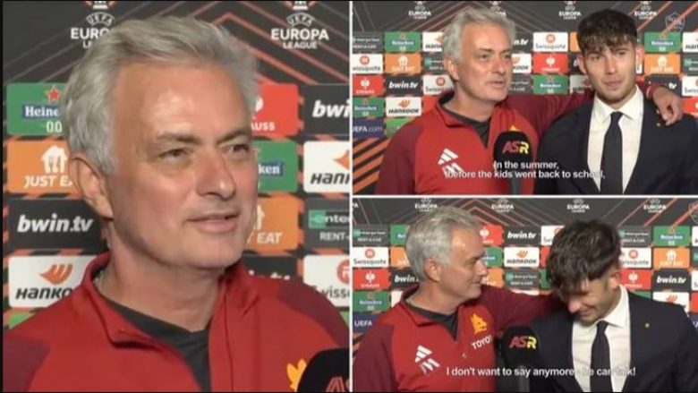 Jose Mourinho tregon madhështinë e tij: Befason debutuesin D’Alessio në intervistën dhe tregon një sekretë që kishte me të