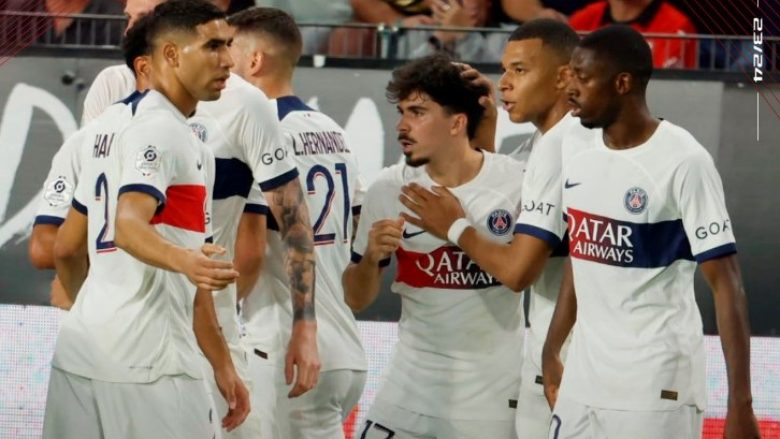 PSG kthehet te fitoret, triumfon si mysafir i Rennes