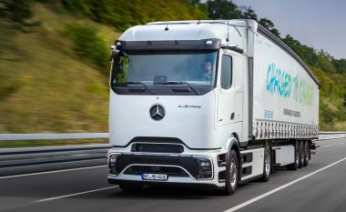 Mercedes-Benz prezanton kamionin elektrik eActros 600 për distanca të gjata – deri në 500 kilometra me një karikim