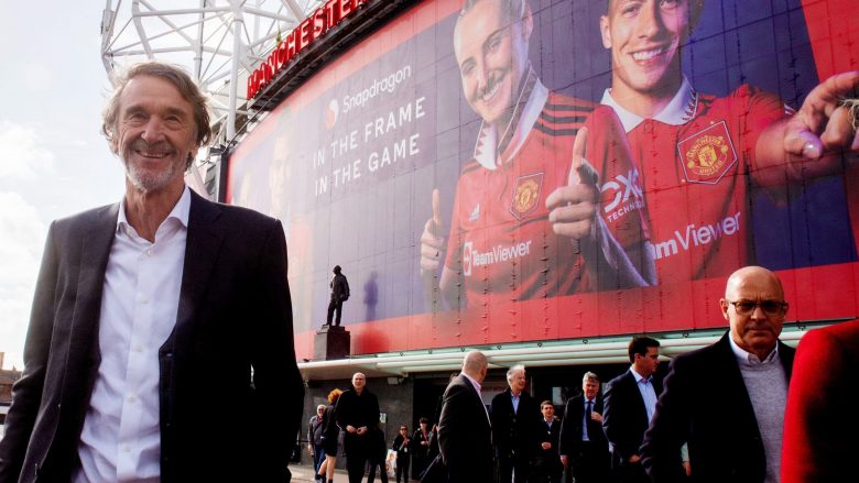 Man United me aksionar të ri, Jim Ratcliffe afër blerjes së 25% të aksioneve të klubit