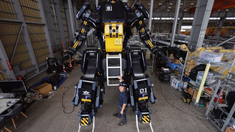 Startup-i japonez zhvillon robot të ngjashëm me ‘Gundam’ – ka një çmim prej 3 milionë dollarëve