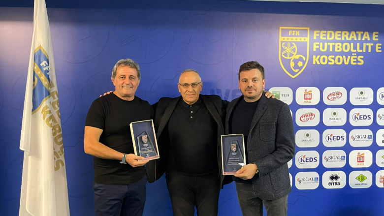 Agim Ademi pret Ballkanin në selinë e FFK-së, nderon klubin dhe trajnerin Ilir Daja me mirënjohje për të arritur në Evropë