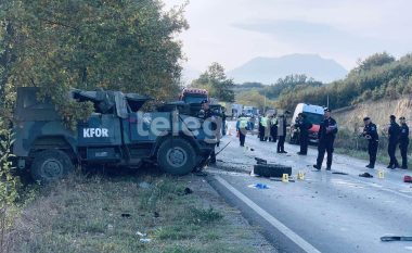 Vdes ushtari i KFOR-it i cili u aksidentua në Leshan të Pejës