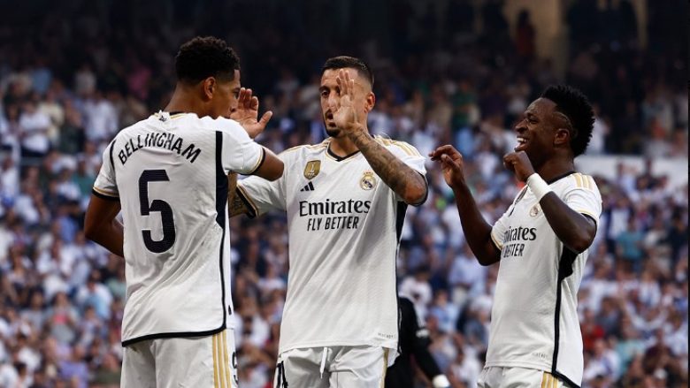 Jude Bellingham, yll i ri i ‘mbretërve’, shënon sërish dy gola: Real Madridi fiton me lehtësi ndaj Osasunas