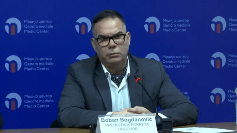 Lirimi i Radoçiqit nga paraburgimi, Bogdanoviq thirrje Osmanit e Kurtit: Mbroni qytetarët serbë në veri