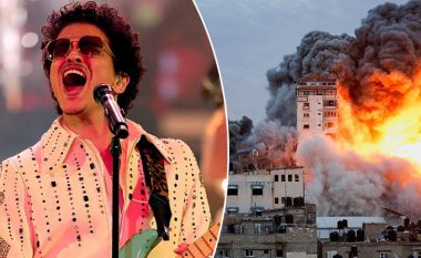 Bruno Mars detyrohet të anulojë koncertin me bileta të shitura në Izrael, pas ngjarjeve të fundit
