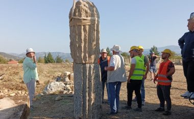 Gërmimet arkeologjike nxjerrin në dritë monumentin e ri në Parkun Arkeologjik të Bylisit