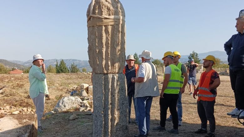 Gërmimet arkeologjike nxjerrin në dritë monumentin e ri në Parkun Arkeologjik të Bylisit