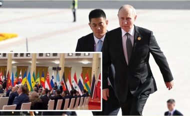Ndërsa Putini pritej të fliste, delegatët evropianë filluan të largohen nga samiti ndërkombëtar në Kinë