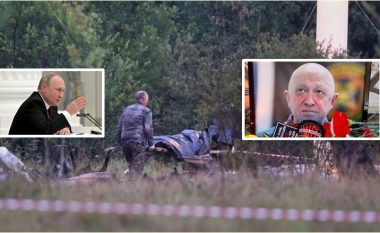 Copëza të një granate dore janë gjetur në trupat e viktimave, pas rrëzimit të aeroplanit të Yevgeny Prigozhin – thotë Vladimir Putin