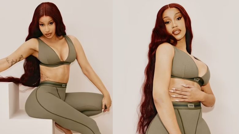 Cardi B thekson format joshëse të trupit për fushatën e fundit për markën e Kim Kardashianit “SKIMS”