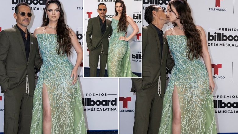 Marc Anthony dhe Nadia Ferreira shkëlqejnë me paraqitjen në Latin Billboard Music Awards 2023