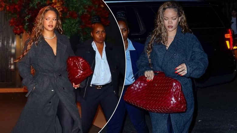 Rihanna merr vëmendje me paraqitjen elegante dhe me stil gjatë një darke në qytetin e New Yorkut