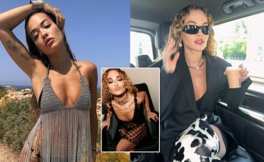Rita Ora duket e mrekullueshme në disa imazhe të ndryshme të postuara në Instagram