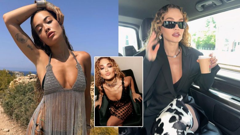 Rita Ora duket e mrekullueshme në disa imazhe të ndryshme të postuara në Instagram