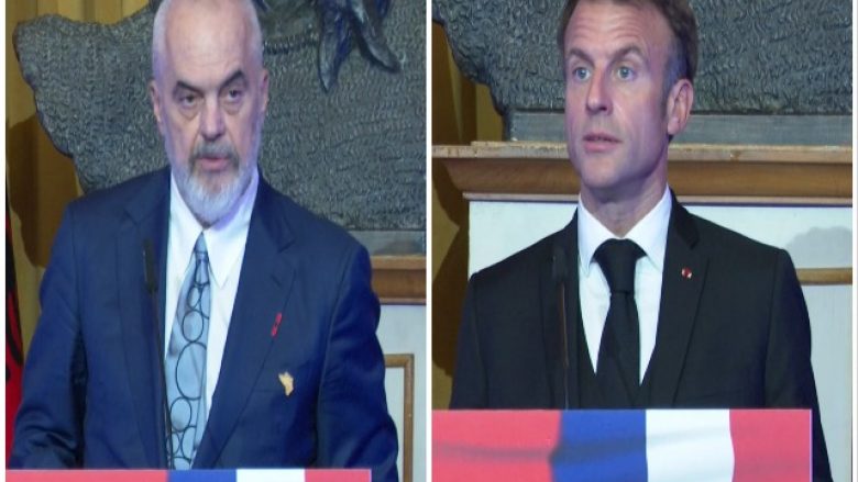 Rama: Komuniteti politik evropian, konfirmim i angazhimit të Francës për rajonin. Macron: Ju mbështesim për integrimin