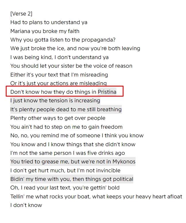 Drake përmend Prishtinën në këngën e tij të re “Polar Opposites”