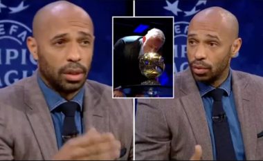 Përgjigja brilante e Thierry Henryt kur u pyet se kush duhet ta fitojë Topin e Artë 2023