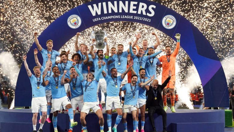 Manchester City shpallet ekipi më i mirë i vitit për herë të dytë radhazi