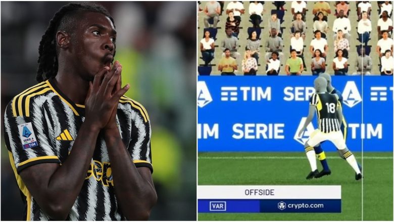 Thembra në pozitë jashtë loje – goli spektakolar që iu anulua Moise Kean