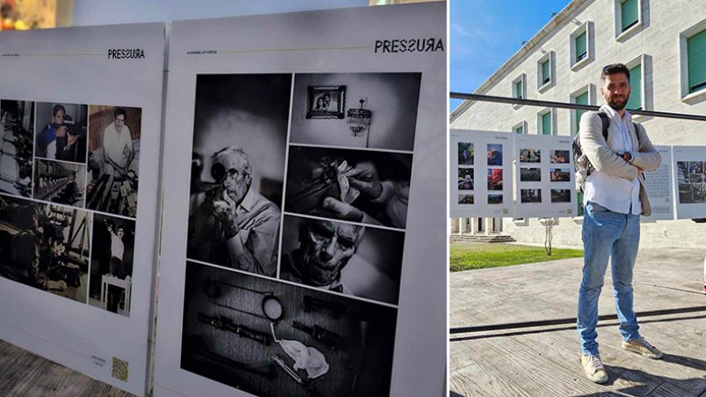 Fotografitë e ish-kampionit Ali Pllana vijnë në ekspozitën “Pressura” të Tiranës përmes artistit Korab Basha