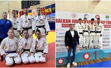 Kosova fiton pesë medalje në Ballkanikun e xhudos, Muhamedin Veseli i artë
