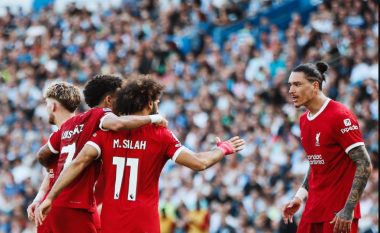 Katër gola dhe spektakël – Brighton dhe Liverpool ndajnë pikët