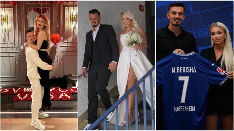 Ish e fejuara e futbollistit Mërgim Berisha tregon se si shoqja e ngushtë ia mori të dashurin – ata tani janë të martuar