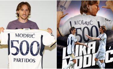 Luka Modric arrin shifrën e 500 ndeshjeve me Real Madridin: Krenar që e arrita me klubin më të madh në botë