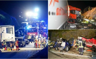 Aksident zinxhir në një autostradë pranë kufirit gjermano-çek, 16 të lënduar – tre prej tyre në gjendje të rëndë