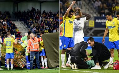 Futbollistët shpërthyen në lot dhe ndeshja u ndërpre - mjekët bën mrekulli duke shpëtuar jetën e portierit holandez