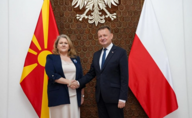 Petrovska – Blaszczak: Maqedonia e Veriut dhe Polonia janë ambicioze në avancimin e bashkëpunimit në mbrojtje
