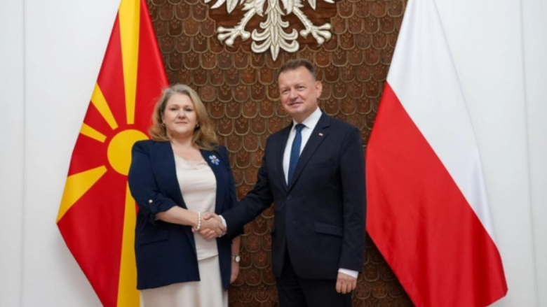 Petrovska – Blaszczak: Maqedonia e Veriut dhe Polonia janë ambicioze në avancimin e bashkëpunimit në mbrojtje
