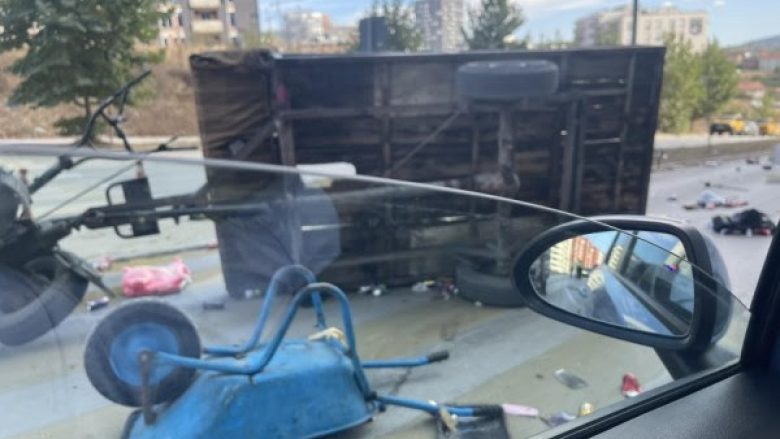 Aksident te rruga “C” në Prishtinë – lëndohen tre persona