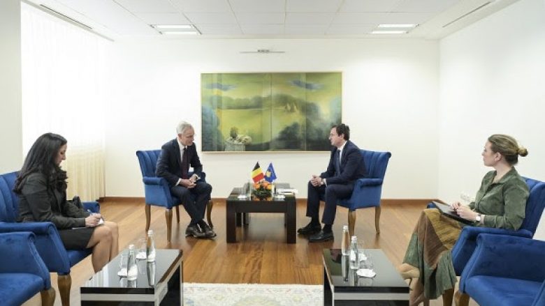Kurti: Kosova pret mbështetjen e vazhdueshme të Belgjikës në proceset e integrimit euroatlantik