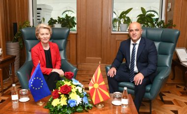 Von der Leyen: Maqedonia e Veriut ka bërë shumë në rrugën drejt BE-së dhe meriton të anëtarësohet