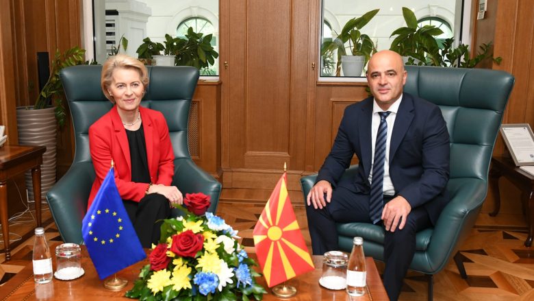 Von der Leyen: Maqedonia e Veriut ka bërë shumë në rrugën drejt BE-së dhe meriton të anëtarësohet