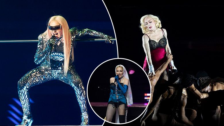 Madonna bën paraqitjen e parë në një koncert, pak muaj pasi gati vdiq në spital