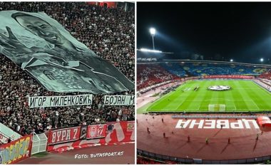 Derisa nderuan terroristët e vrarë në Banjskë - tifozët e Crvena Zvezdës bënë thirrje edhe për vrasjen e shqiptarëve