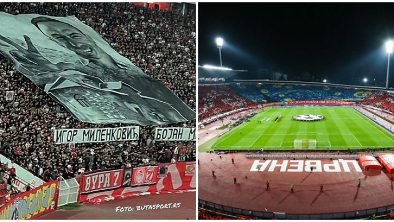 Derisa nderuan terroristët e vrarë në Banjskë – tifozët e Crvena Zvezdës bënë thirrje edhe për vrasjen e shqiptarëve