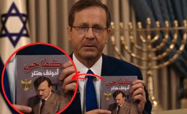 Militantët e Hamasit lexonin “Mein Kampf” në gjuhën arabe, presidenti izraelit pretendon se libri i Hitlerit u gjet në dhomën e fëmijëve në Gazë
