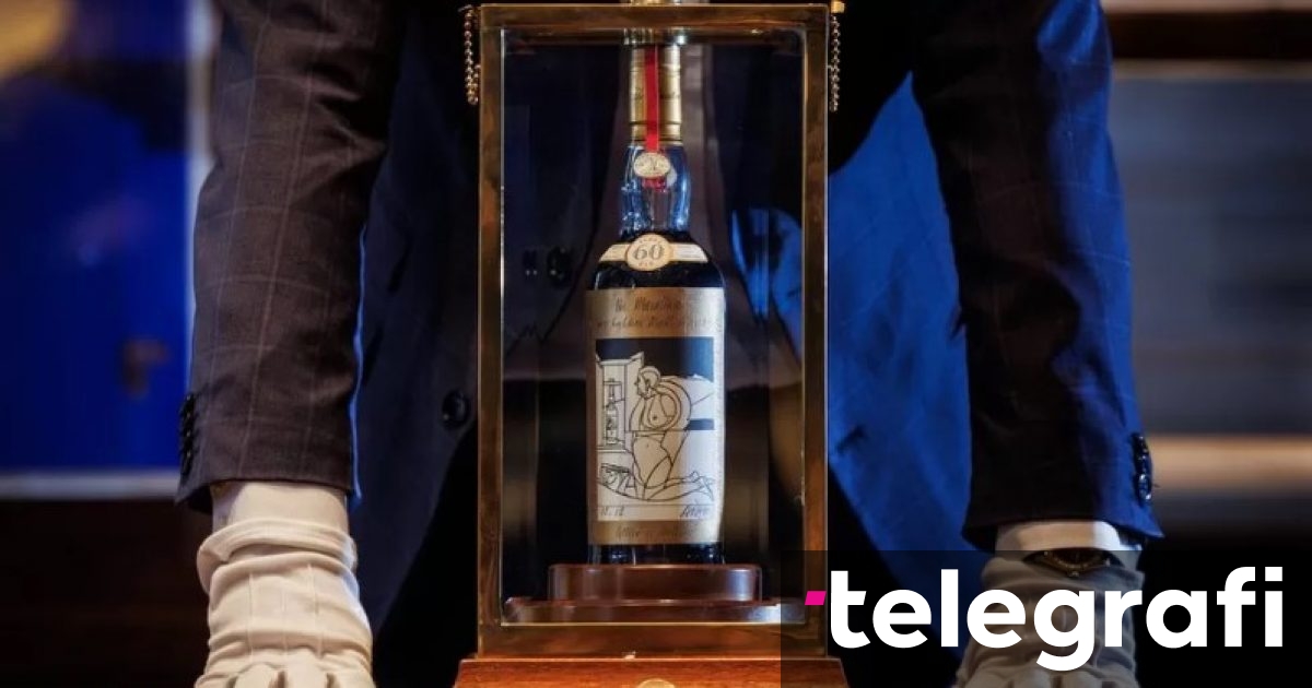 Macallan, uiski i rrallë skocez bëhet shishja më e shtrenjtë në botë e shitur për 2.7 milionë dollarë