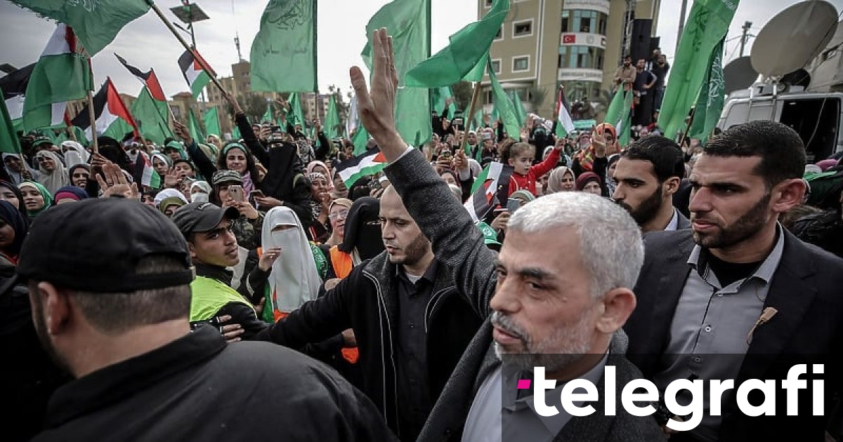 Udhëheqësi i Hamasit takoi pengjet izraelitë në tunelet e Gazës, foli me ta në gjuhën hebraike